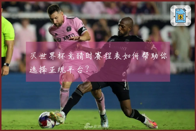 买世界杯竞猜时赛程表如何帮助你选择正规平台？