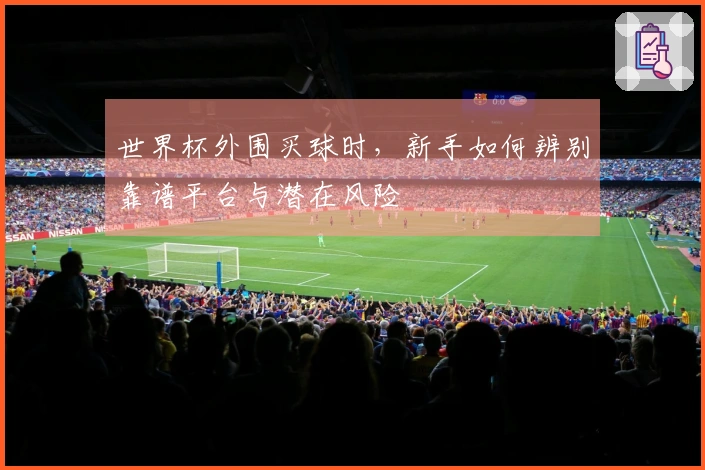 世界杯外围买球时，新手如何辨别靠谱平台与潜在风险